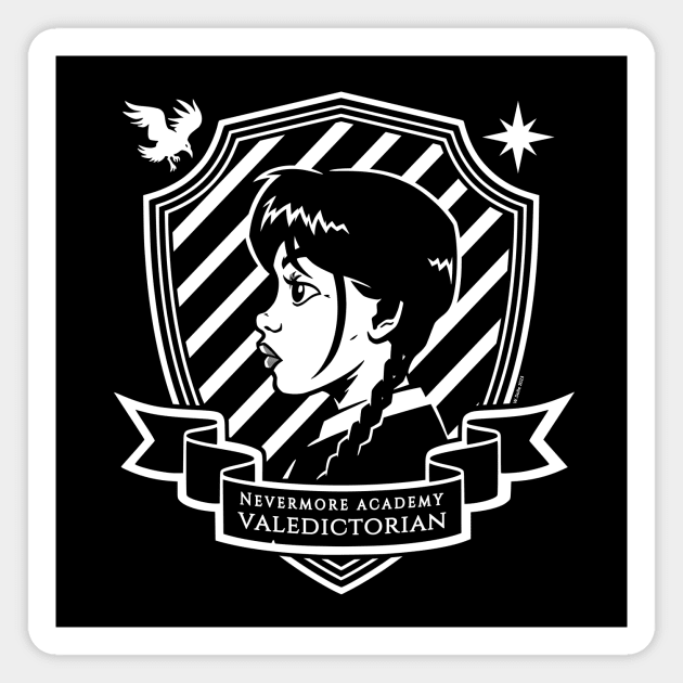 Nevermore Valedictorian Magnet by wloem